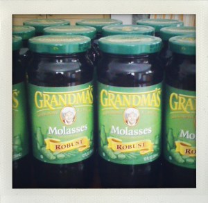 "grandma's green label molasses