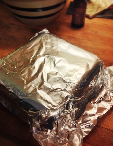 forming the foil insert