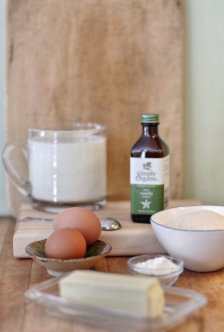 Easy to make vanilla pudding