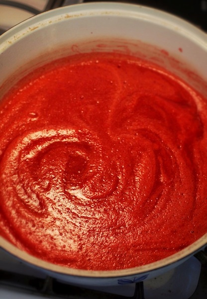 Strawberry goo