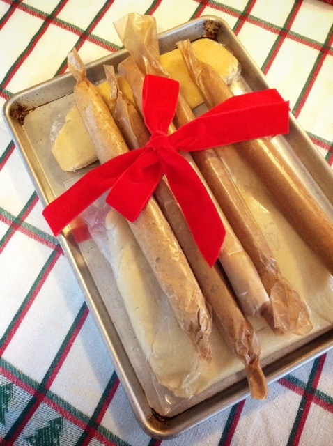 Cookie dough for Christmas