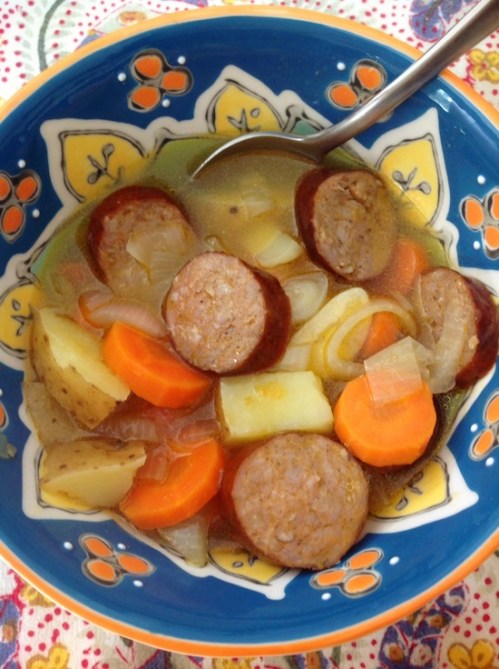 Shawn's super easy Kielbasa Stew