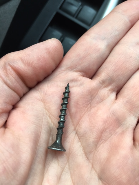 The cause of my low tire pressure warning light