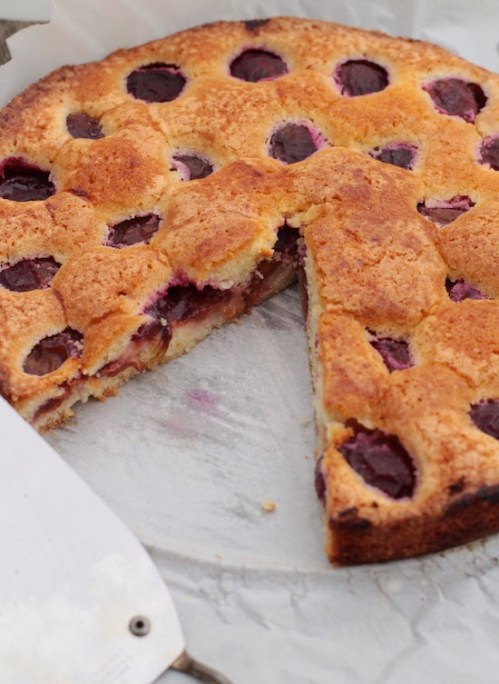 Marrian Burros super simple plum cake