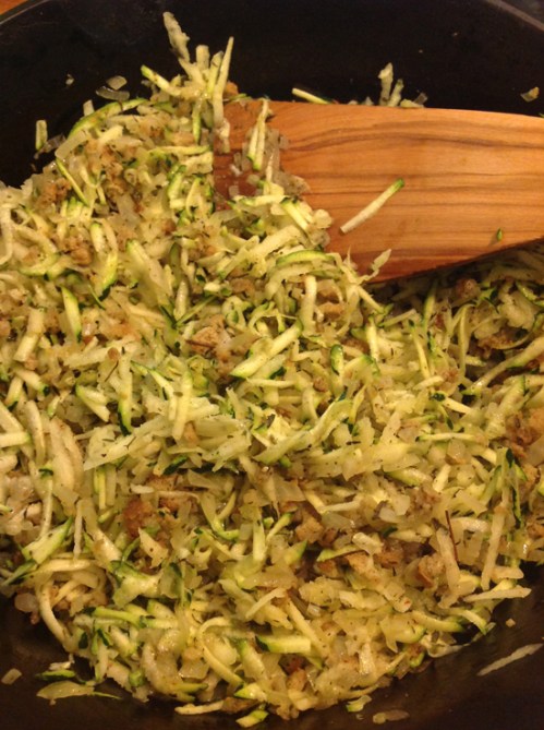 Vegetables for turkey meatloaf