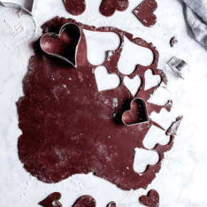 Vanilla and Bean chocolate cookies