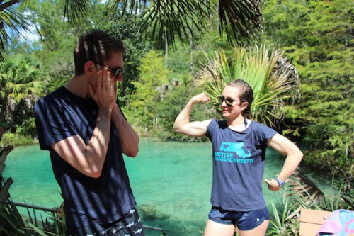 Oh my she has such big muscles