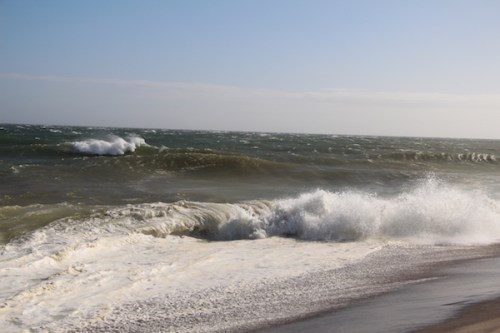 Waves on Sconset Beach Nantucket