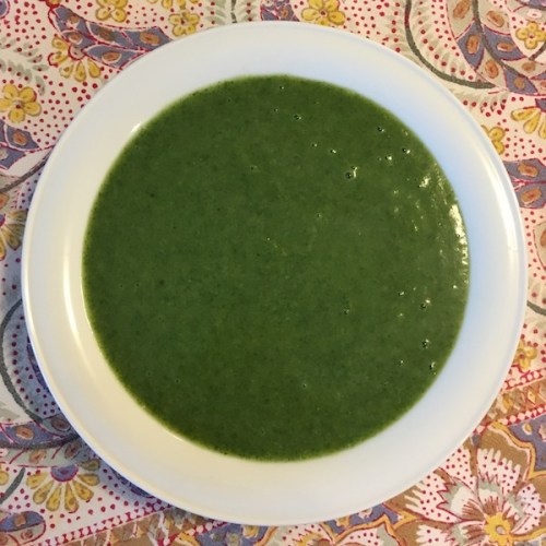Stinging nettle soup