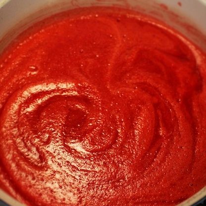 Strawberry goo